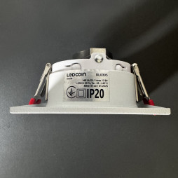 Вбудований світильник Ledcoin DL0395 під лампу білий