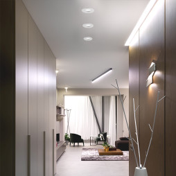 Вбудований поворотний світильник Feron DL0375 під лампу білий