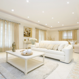 Вбудований світильник Feron DL1842 під лампу чорний хром