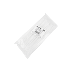 Кабельная стяжка запирающая белая 3,5*200мм.(100шт упаковка)