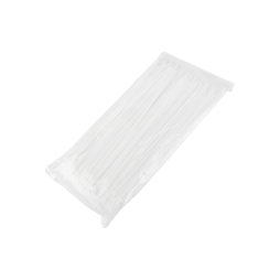 Кабельная стяжка запирающая белая 3,5*200мм.(100шт упаковка)