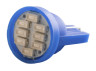 Світлодіодна авто лампа T10-3014-8smd синій 12V LEDUA