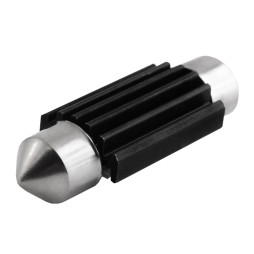 Светодиодная автолампа C5W SV8.5 с обманкой 12-24В 36мм SMD3020-6led белый