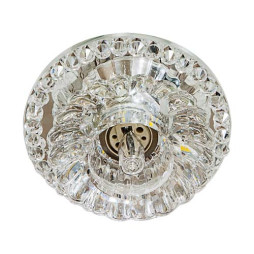 Встроенный светильник Feron JD125 под лампу с подсветкой RGB