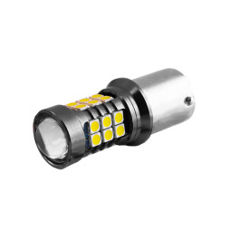 Світлодіодна авто лампа T25-3030-27SMD 1156 12-24V білий LEDUA