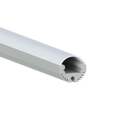 Алюмінієвий профіль для світлодіодної стрічки АЛ-08-2 2 метра анодований підвісний LEDUA