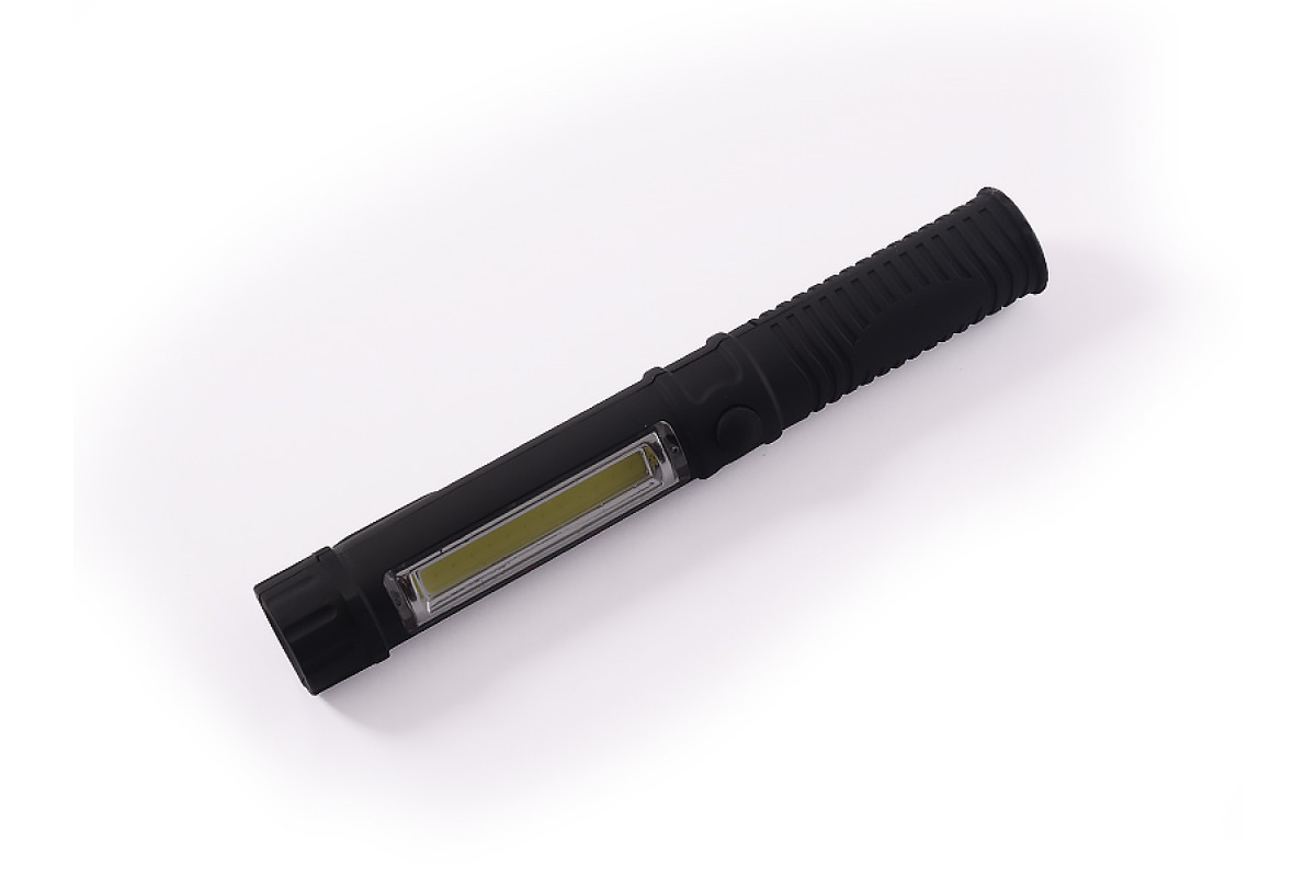 Ліхтарик 1,5 W COB L=165 D=27/ЛЧ2/магніт 3*ААА 3 режими пластик