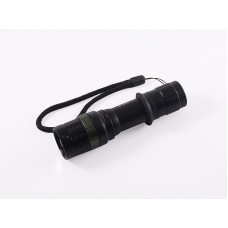 Ліхтарик-ручний BL-8455S-XPE (1x18650) 3*ААА затиск,ремінець на руку "POLICE"