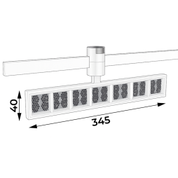 Grille Light YZ1802 18W