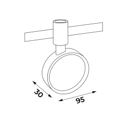 Round Panel Flood Light YZ1814 10W