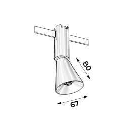 Conical Spotlight YZ1821 7W