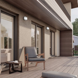 Архітектурний світлодіодний накладний світильник Ardero DH0171ARD 10Вт 3000K чорний