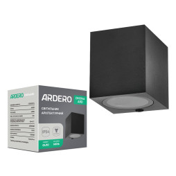 Архітектурний накладний світильник Ardero DH0146ARD під лампу чорний