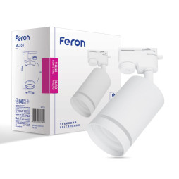 Трековый светильник Feron ML338 под белый лампу.