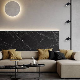 Трековый светильник Feron ML338 под лампу черный