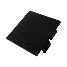 АЛ-84 Заглушки чорні пластик (3D друк) LEDUA