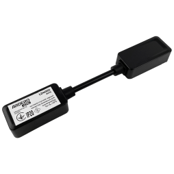 Угловой гибкий черный коннектор питания для шинопровода LD4002 ULTRA Feron