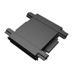 Соединитель прямой для низковольтного шинопровода CAB1400 черный LD4010 ULTRA Feron