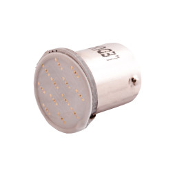 Світлодіодна авто лампа T25-COB 1156 зелений 12V LEDUA