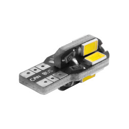 Світлодіодна авто лампа T10-5630-8smd білий 12V LEDUA