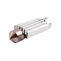 Світлодіодна авто лампа S85-41mm-12smd 4014 обманка білий 12V LEDUA