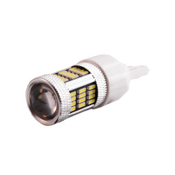 Світлодіодна авто лампа T20-4014-54SMD 7443 білий 12V LEDUA