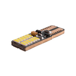 Світлодіодна авто лампа T10-4014-24smd білий 12V LEDUA