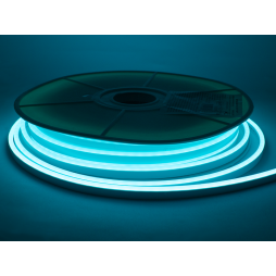 Світлодіодний неон 6*12mm 2835 100led 12V 11W/m IP65, блакитний (AVT-NEON-120IB2835-12V-11W/m) #54-IB AVT