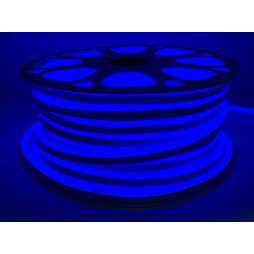 Світлодіодний неон 2835-120led-8*16mm-220V 7W/m, IP65 синій (AVT-1-NEON 120B2835-220V-7W/m) #53-B AVT