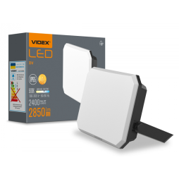 Прожектор светодиодный VIDEX F3 30W 5000K 220V Black (VLE-F3-0305B)