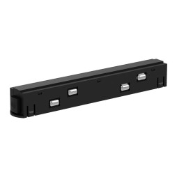 Короткий прямий конектор ArderoLD3001 чорний