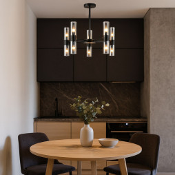 Накладний світильник Ardero BL1850-1 AURORA під лампу чорний