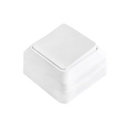 Вимикач накладний білий Songrui 16А