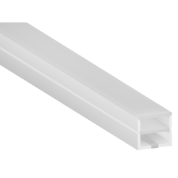 Силіконовий профіль для світлодіодної стрічки 14х14 1 метр накладний СП-11 IP67 (100м в бабіні) LEDUA