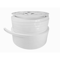 Силіконовий профіль для світлодіодної стрічки 20х21 1 метр накладний СП-16 IP67 з ниткою (100м в бабіні) LEDUA