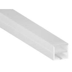 Силіконовий профіль для світлодіодної стрічки 20х21 1 метр накладний СП-16 IP67 з ниткою (100м в бабіні) LEDUA