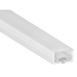 Силіконовий профіль для світлодіодної стрічки 20х30 1 метр накладний СП-20 IP67 з ниткою (100м в бабіні) LEDUA