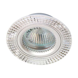 Вбудований світильник Feron GS-M369 під лампу срібло