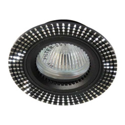 Вбудований світильник Feron GS-M369 під лампу чорний