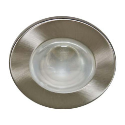 Встраиваемый светильник Feron 1713 под лампу титан.