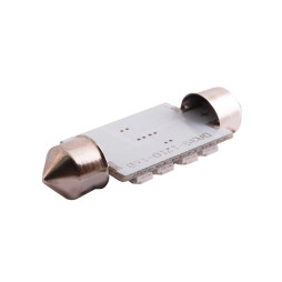 Светодиодная автолампа C5W SV8.5 12В 39мм SMD3528-16led синий