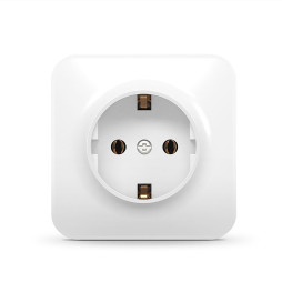 IP20 Розетка зовнішня одинарна із заземленням біла VIDEX BINERA