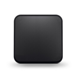 IP20 Вимикач зовнішній одноклавішний чорний графіт VIDEX BINERA