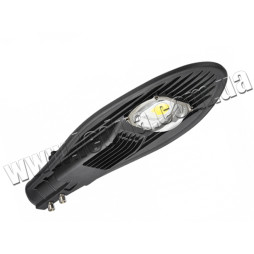 Консольний світильник "Бета" 50W 6500LM 85-265V захист від грози 4KV чорний / CAB63-50 Лємансо