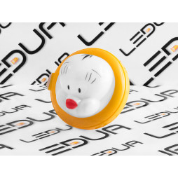 Нічник ципля жовтий, круглий 220V NL10 Лємансо