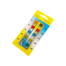 Набір автомобільних запобіжників S 10штук (алюміній) блістер LM2648 Лємансо