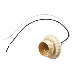 Патрон Е27 для люстры Lemanso LM2516 пластиковый, провода 25 см