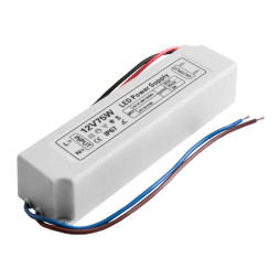 Блок живлення 75W-IP67 plastic12V LEDUA