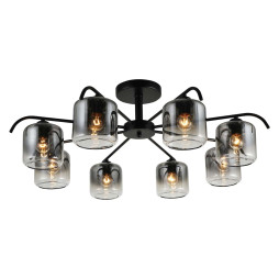 Накладний світильник Ardero BL1980-1 ORLANDO під лампу чорний