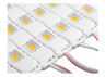 Светодиодный модуль SMD5730 3 LED 12В 1Вт IP65 3500К теплый белый